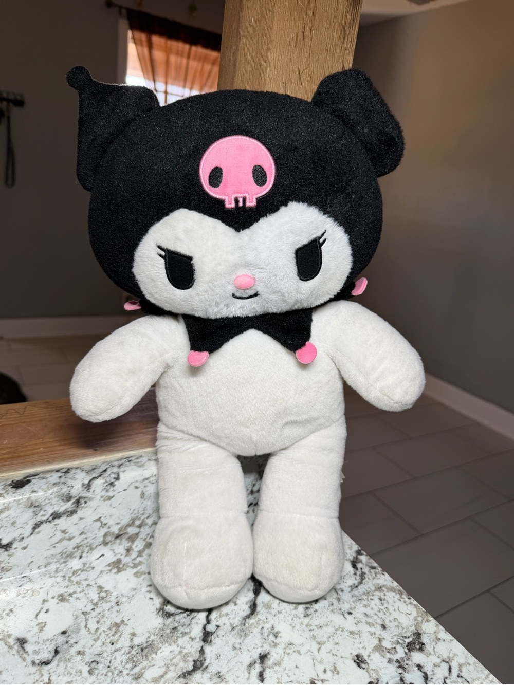 Build-A-Bear Sanrio Kuromi 16" White & Black